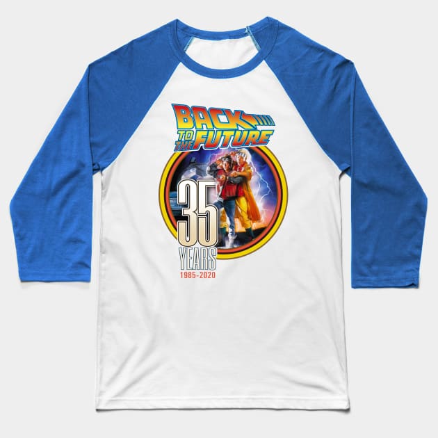 Retro time travel SE Baseball T-Shirt by Trazzo